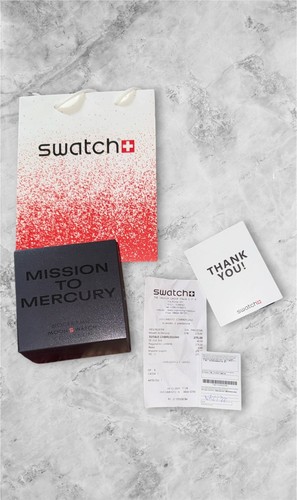 Swatch mission mercury 42mm - mission,