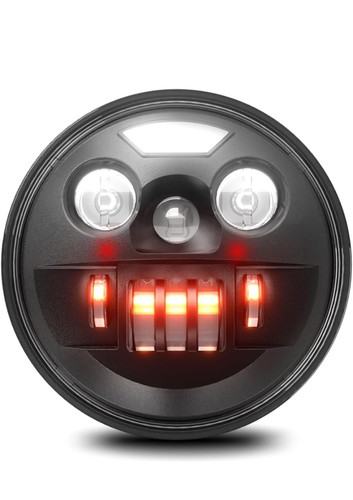 Faro led per moto cafè - 1x,