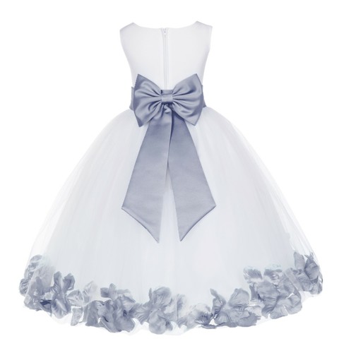 Abito bambina fiori - abito, petali