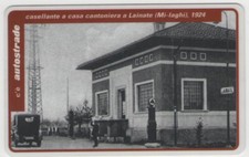 VIACARD SERIE STORICA GOLDEN 50 NUM PICCOLO CASELLANTE A LAINATE DA 50.000£ TECH