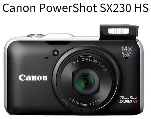 Canon powershot sx230 1 - canon, hs