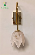 738 Applique da parete di La Murrina oro vetro rosa 1x E14