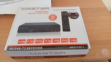 Master ZAP2610 MH-X DVB-T2 H.265 HEVC HD Decoder Digitale Terrestre - Nero USB