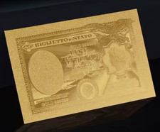 Banconota 25 Lire Aquila