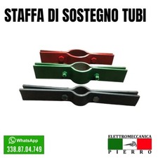 SUPPORTO STAFFA DI SOSTEGNO PER POMPA POZZI SOSTEGNO TUBI IN METALLO DA 1" A 4"
