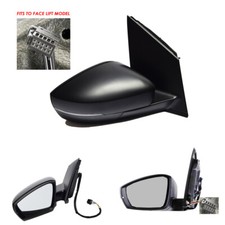 Gruppo specchietto retrovisore elettrico ala per Volkswagen Polo dal 2015 al 2017 lato sinistro