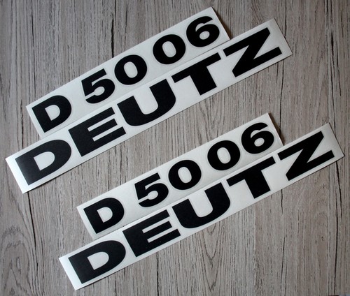 Adesivo deutz per trattore - adesivo,