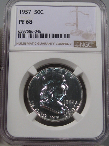 Gem proof 1957 dollaro - proof,