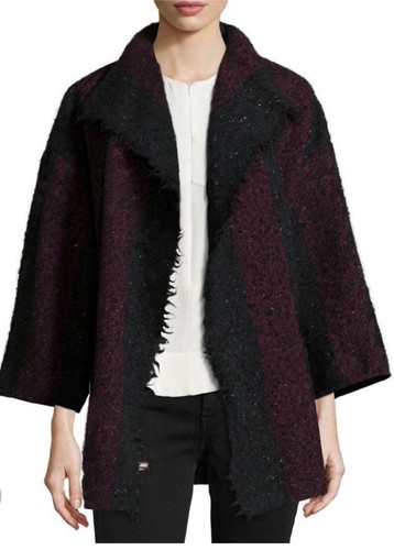 Giacca maglia righe iro - a,