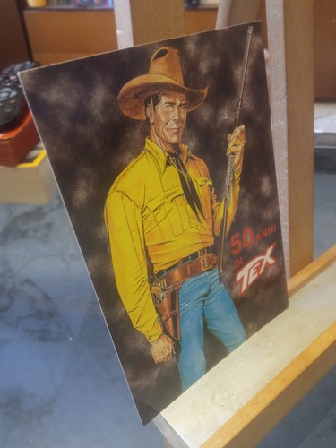 Tex cartolina cinquant - i, cinquant'anni
