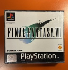 FINAL FANTASY VII 7 PRIMA STAMPA BLACK LABEL PLAYSTATION 1 2 3 PS1 PAL COMPLETO