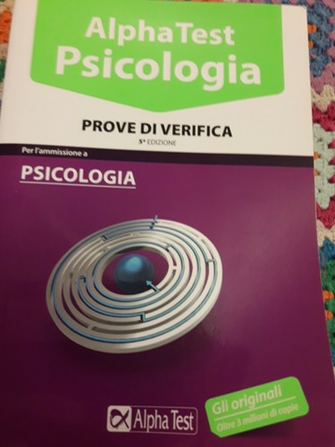 Alpha test psicologia prove - test, di