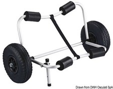 Kayak Trolley pieghevole