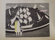 SALVIONI GIANNI (A  Undici litografie del pittore Italo Valenti. Con un tes 195