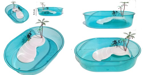 Tartarughiera con isola - tartarughiera, vasca