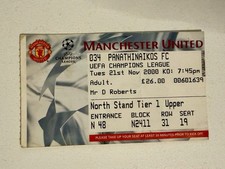 Biglietto Manchester United vs