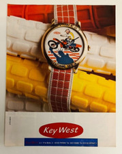 ADVERTISING PUBBLICITA' OROLOGIO KEY WEST RACING U.S.A.