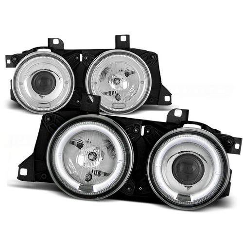 Fari angel eyes led cromati - fari,
