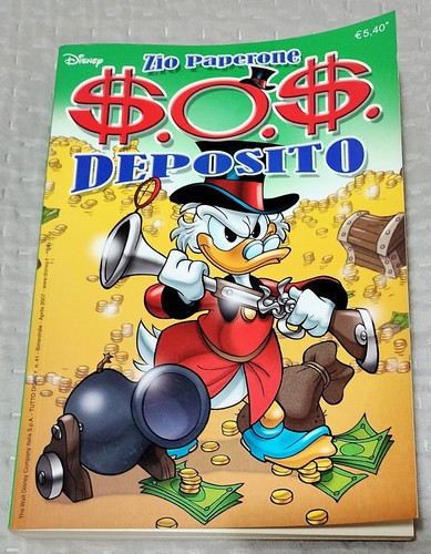 Zio paperone deposito - paperone, s.o.s.