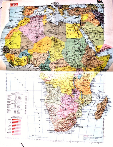 Cartina geografica africa - geografica,