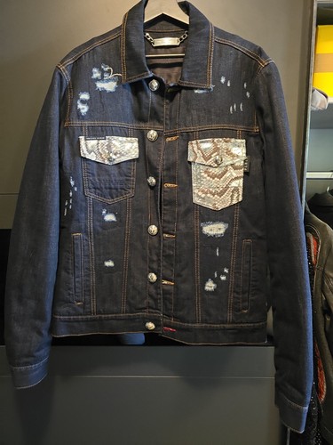 Giacca jeans philipp plein - giacca,