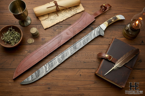 Huntex handmade damascus - handmade,
