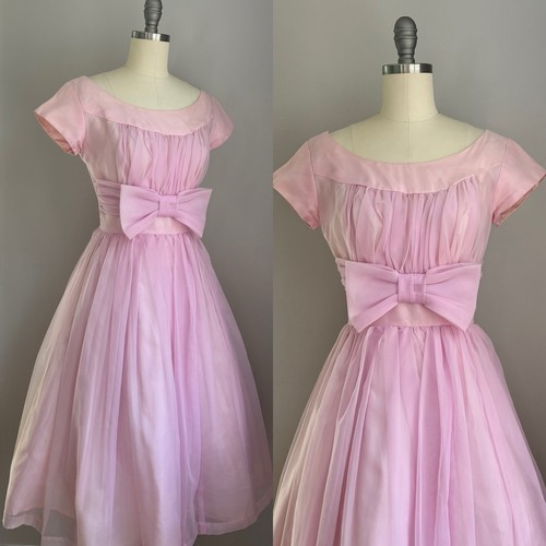 Abito vintage anni - 50, rosa