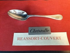 Cucchiaio Tavola 21.1 CM christofle Perles Bel Condizioni Metallo Argentato