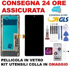 DISPLAY LCD AMOLED GOOGLE PIXEL 6 PRO GLUOG G8VOU TOUCH SCREEN SCHERMO VETRO