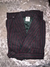 Vestaglia Da Camera Uomo In Lana Made In Italy