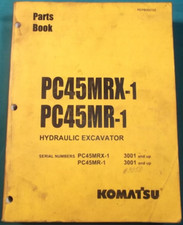 Manuale Di Parti Per Escavatore KOMATSU PC45MRX-1 PC45MR-1 Catalogo S/N 3001-UP