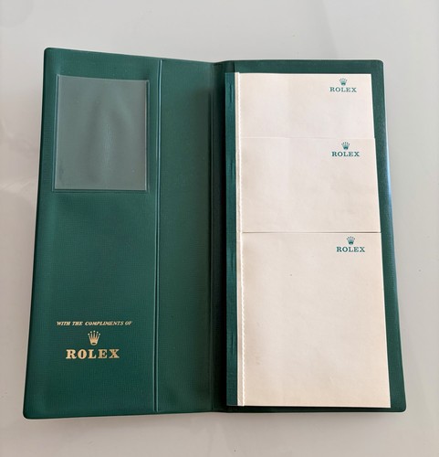 Blocco notes rolex - notes, 1970’s