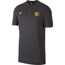 Polo Inter Milan grigia cotone 2019/20 nuova con etichetta Nike L