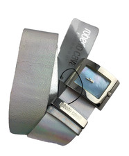 Orologio Roberto Cavalli Quarzo Donna Rettangolare 37 mm Cinturino Argento Pelle