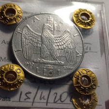 1 LIRA 1940 IMPERO VE III BB