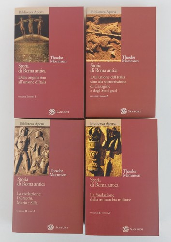 Theodor mommsen storia - mommsen, –