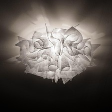 SLAMP VELI PLAFONIERA BIANCA