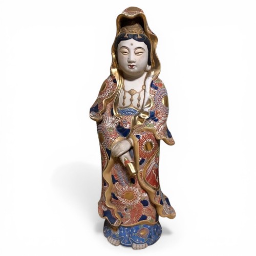 Kutani grande statua - , ceramica