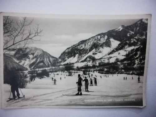 Postcard bardonecchia campo - bardonecchia,