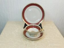 Tazza da Caffè Con Piattino + Piatto Torta Collezione Produttore Mitterteich Ba