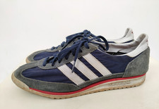Scarpe ADIDAS sneakers blu 41 1/3 UK7,5 Vintage rare -78C