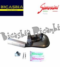 14724 - MARMITTA SIMONINI A SERPENTONE NERA PEUGEOT 50 103 104