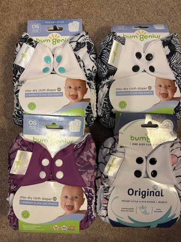 Bumgenius cloth diapers lot - diapers,