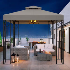 8 Ft. X 8 Ft. Beige Outdoor