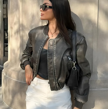 ZARA GIACCA BOMBER OVERSIZE