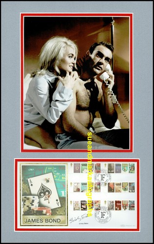Shirley eaton autograph signed - eaton,