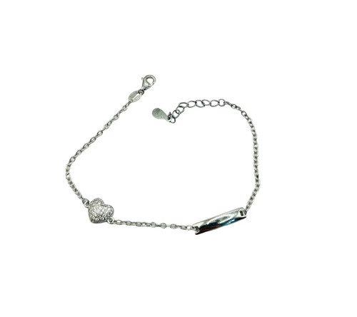 Bracciale bambina argento - bracciale,