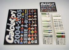 ALBUM FIGURINE CALCIATORI PANINI 2004 2005 04 05 SET COMPLETO AGGIORNAMENTI FULL