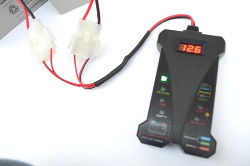 Tester batteria per anatec - "tester,