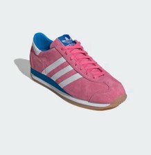 Scarpe/Sneakers Adidas Country Taglia Uomo 10/10.5/11 Donna 11/11.5/12 Rosa Fusion